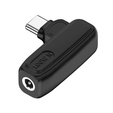 100W N 3.5X1.35mm női C-típusú férfi tápegység átalakító töltő adapter