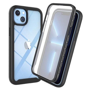 360 Protection Series iPhone 14 Plus tok - fekete / átlátszó