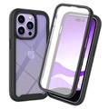 360 Protection Series iPhone 14 Pro tok - fekete / átlátszó