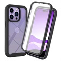 360 Protection Series iPhone 14 Pro Max tok - fekete / átlátszó