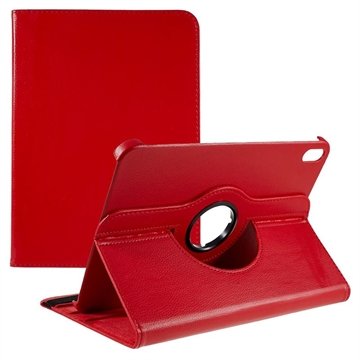 iPad (2022) 360 Rotary Folio tok - Piros