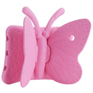 3D Butterfly Kids ütésálló EVA Kickstand telefon tok telefon borító iPad Pro 9.7 / Air 2 / Air - Rózsaszín