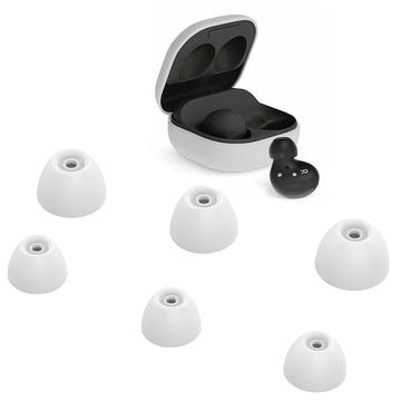 6 db csere fülhallgató tippek Puha szilikon fülhallgató sapkák burkolata Samsung Galaxy Buds2