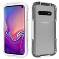 Active Series IP68 Samsung Galaxy S10 vízálló tok - fehér