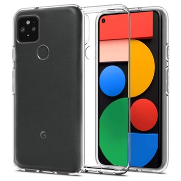 Csúszásgátló Google Pixel 5 TPU tok – átlátszó