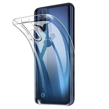 Csúszásgátló Motorola One Hyper TPU tok - átlátszó