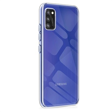 Csúszásgátló Samsung Galaxy A41 TPU tok - átlátszó