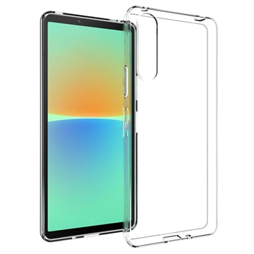 Csúszásgátló Sony Xperia 10 V TPU Tok - Átlátszó