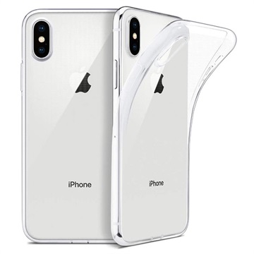 Csúszásgátló iPhone XS Max TPU tok - átlátszó