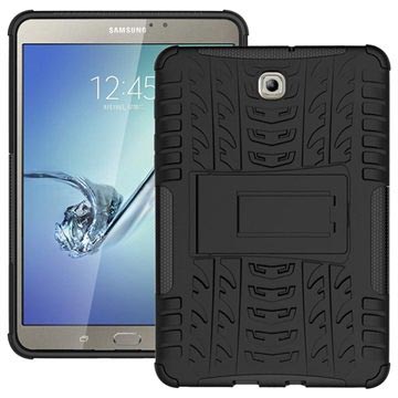 Samsung Galaxy Tab S2 8.0 T710, T715 csúszásgátló hibrid tok - fekete