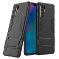 Armour Series Huawei P30 Pro hibrid tok állvánnyal - fekete