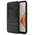 Armor Series OnePlus Nord N100 hibrid tok támasztékkal - fekete