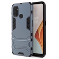 Armor Series OnePlus Nord N100 hibrid tok támasztékkal - kék