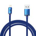 Baseus Crystal Shine USB-A / Lightning Cable - 2m - Blue