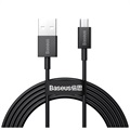 Baseus Superior MicroUSB gyorstöltő adatkábel - 2 m - fekete