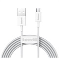 Baseus Superior MicroUSB gyorstöltő adatkábel - 2 m - fehér