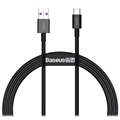 Baseus Superior sorozatú USB-C adat- és töltőkábel - 66 W, 1 m - fekete