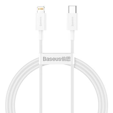 Baseus Superior Series USB-C / Lightning kábel - 1m, 20W - fehér