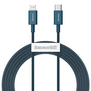 Baseus Superior Series USB-C / Lightning kábel - 2m, 20W - Kék