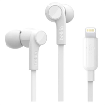 Belkin Rockstar MFI Lightning fülbe helyezhető fejhallgató - fehér