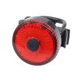 Bike Light USB Rechargeable Rear LED Light LED Bicycle Rear Tail Light with 3 Lighting Modes - Red