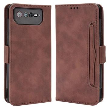 Cardholder Series Asus ROG Phone 6/6 Pro Wallet Case - Brown