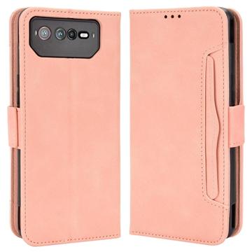 Cardholder Series Asus ROG Phone 6/6 Pro Wallet Case - Pink