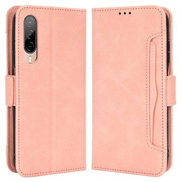 Cardholder Series HTC Desire 22 Pro Wallet Case - Pink