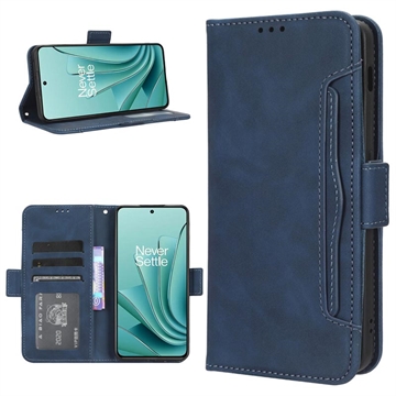 Cardholder Sorozat OnePlus Ace 2V/Nord 3 Pénztárca Tok - Kék