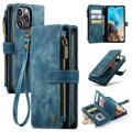 Caseme C30 Multifunctional iPhone 14 Pro Max Wallet Case - Blue