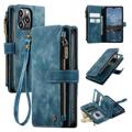 Caseme C30 Multifunctional iPhone 14 Pro Wallet Case - Blue