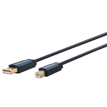 Clicktronic Pro USB Cable - A male/B male - 1.8m