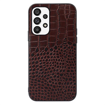 Crocodile Series Samsung Galaxy A33 5G hibrid tok - barna