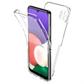 Levehető 2 az 1-ben Samsung Galaxy A22 5G, Galaxy F42 5G hibrid tok - átlátszó