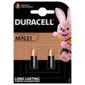 Duracell Long Lasting 23A/MN21 Battery 12V - 2 Pcs.