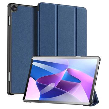 Dux Ducis Domo Lenovo Tab M10 Gen 3 háromszoros fóliás tok - kék