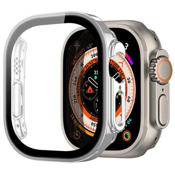 Dux Ducis Hamo Apple Watch Ultra 2/Ultra tok képernyővédő fóliával - 49 mm - Ezüst