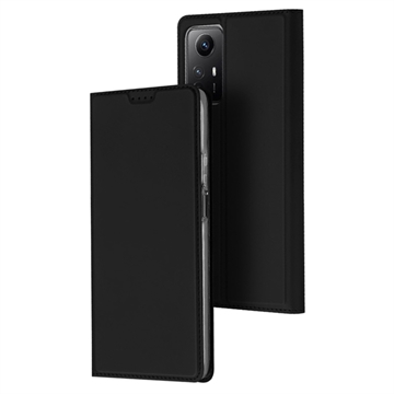 Xiaomi Redmi Note 12S Dux Ducis Skin Pro Flip Tok - Fekete