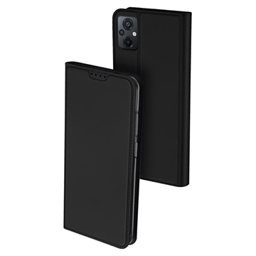 Dux Ducis Skin Pro Xiaomi Poco M5 Flip Tok - Fekete