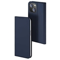 iPhone 15 Dux Ducis Skin Pro Flip Tok - Kék