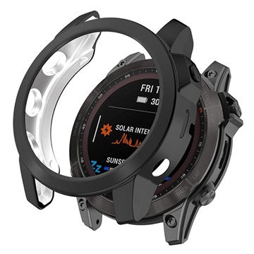 Garmin Fenix 7X/7X Solar Electroplated TPU Case - Black