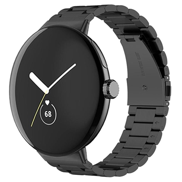 Elegáns Google Pixel Watch Rozsdamentes Acél Szíj