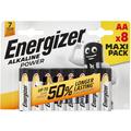 Energizer Alkaline Power LR6/AA Alkaline Batteries - 8 Pcs.