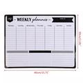 Erasable Magnetic Weekly Calendar