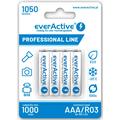 EverActive Professional Line EVHRL03-1050 Rechargeable AAA Batteries 1050mAh - 4 Pcs.