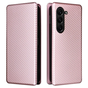 Samsung Galaxy Z Fold5 Flip Tok - Szénszálas - Rose Gold