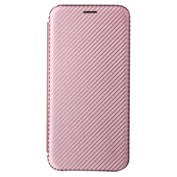 Samsung Galaxy S22+ 5G Flip tok - Szénszálas - Rose Gold