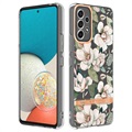 Virágos sorozat Samsung Galaxy A53 5G TPU tok - Green Gardenia