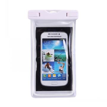 Fluorescent Universal Waterproof Case - 10.7cm x 17.3cm - White