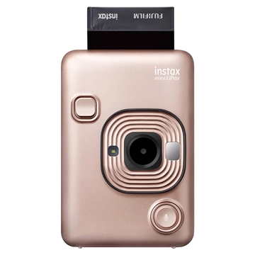 Fujifilm Instax Mini LiPlay Azonnali Kamera - Pirosító Arany